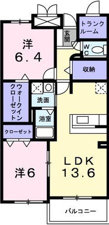 アヴニールの物件間取画像